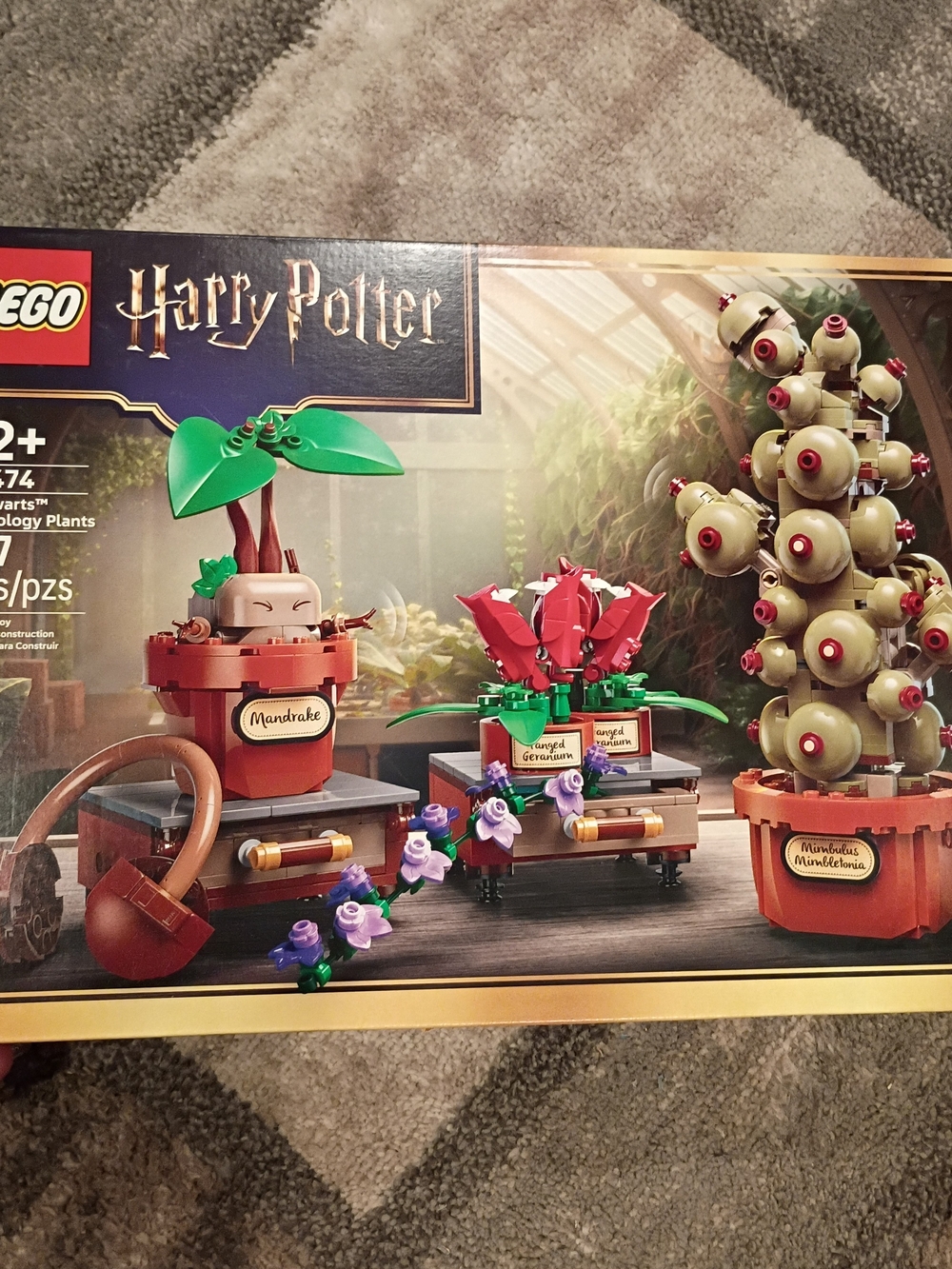 Lego Harry Potter Hogwarts Herbology Plants 76474